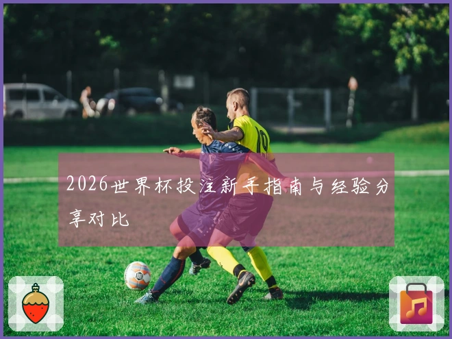 2026世界杯投注新手指南与经验分享对比